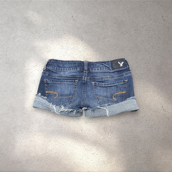 American Eagle Oufitters Low-Mid Micro Denim Shorts - Picture 1 of 2